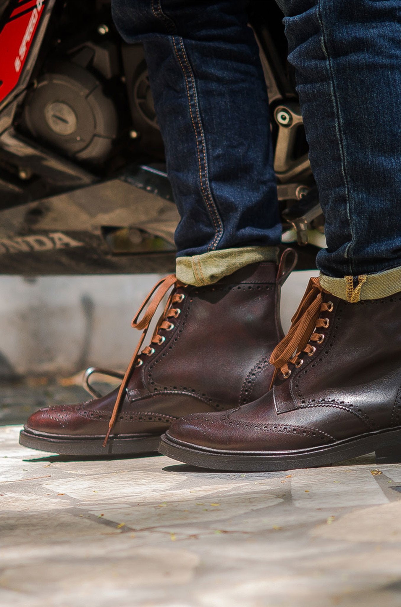 Giày Boot Nam COMBAT