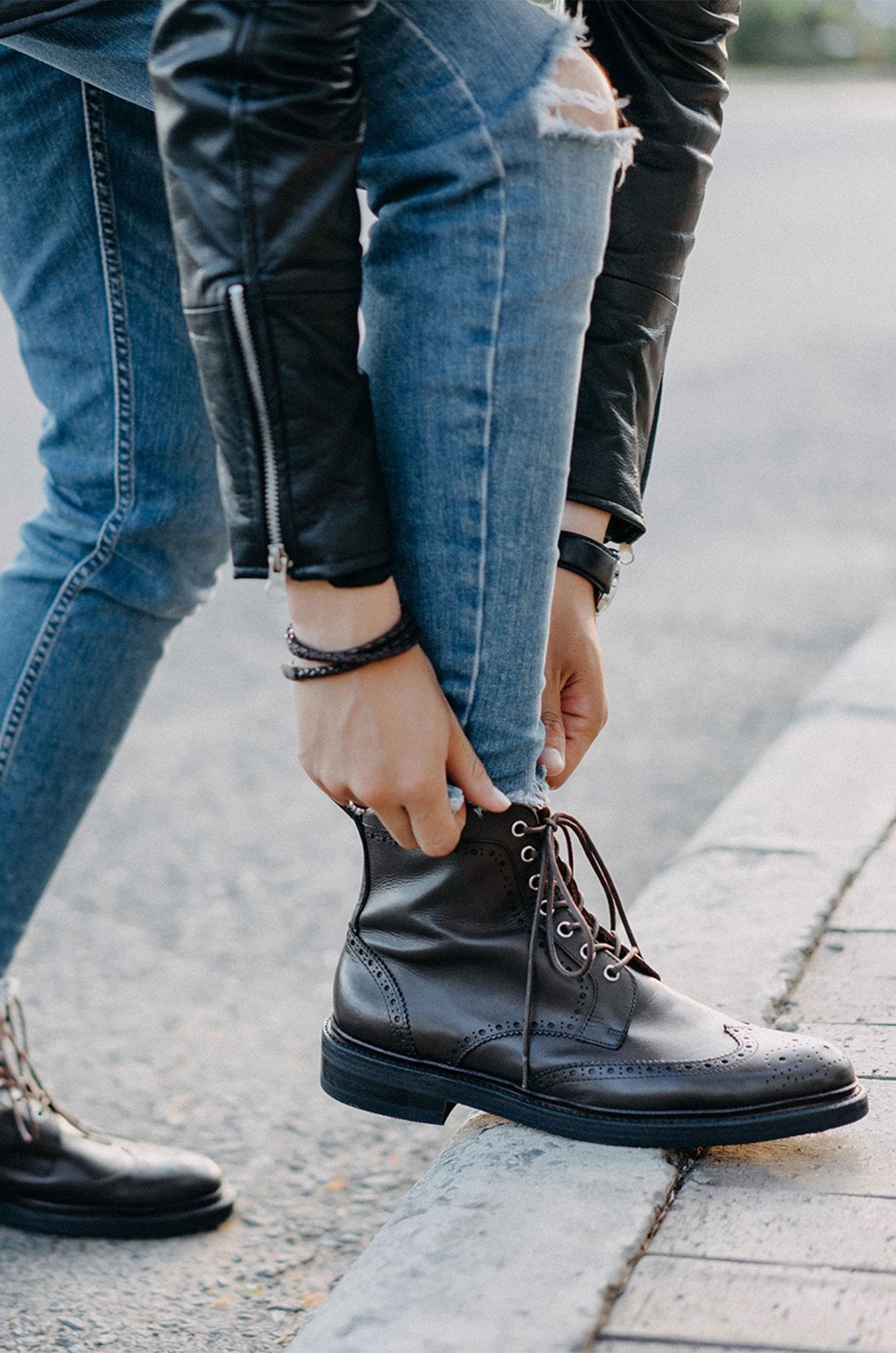 Giày Boot Nam COMBAT