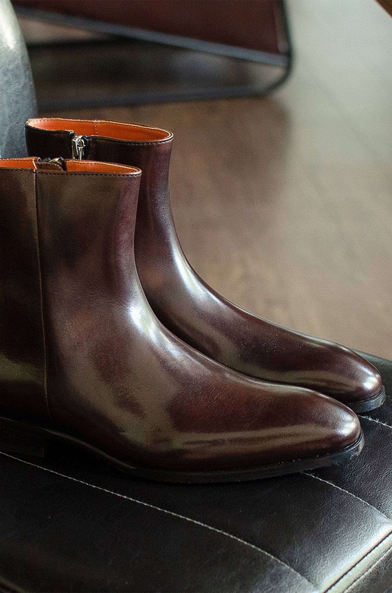 Giày Zip Boot Nam SO LOONG