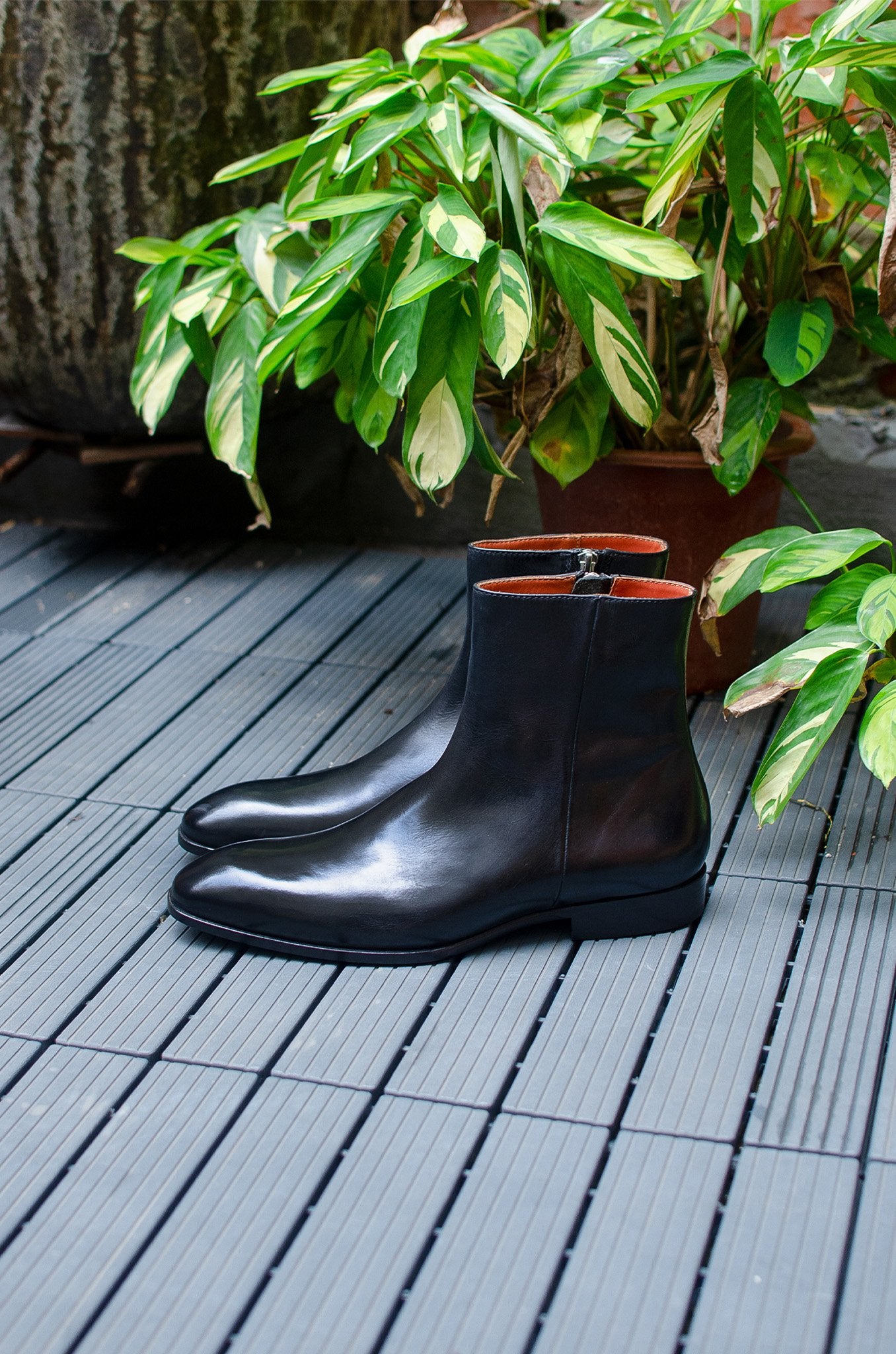 Giày Zip Boot Nam SO LOONG
